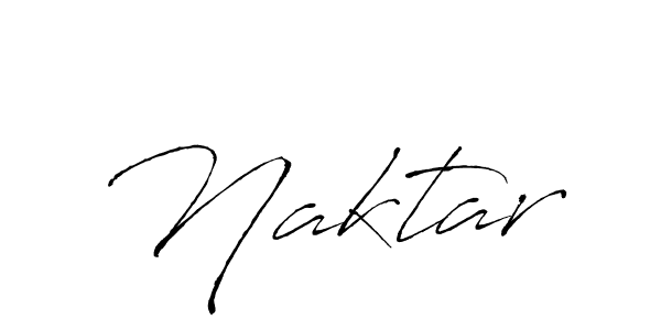 Design your own signature with our free online signature maker. With this signature software, you can create a handwritten (Antro_Vectra) signature for name Naktar. Naktar signature style 6 images and pictures png