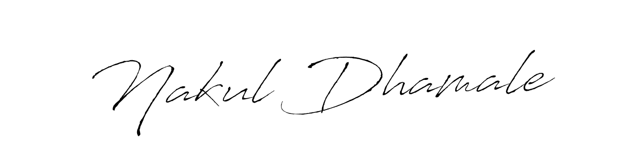 It looks lik you need a new signature style for name Nakul Dhamale. Design unique handwritten (Antro_Vectra) signature with our free signature maker in just a few clicks. Nakul Dhamale signature style 6 images and pictures png