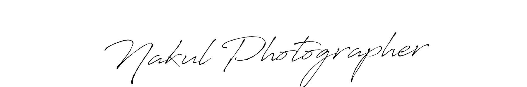 Use a signature maker to create a handwritten signature online. With this signature software, you can design (Antro_Vectra) your own signature for name Nakul Photographer. Nakul Photographer signature style 6 images and pictures png
