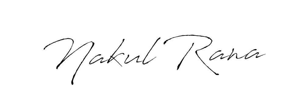 Use a signature maker to create a handwritten signature online. With this signature software, you can design (Antro_Vectra) your own signature for name Nakul Rana. Nakul Rana signature style 6 images and pictures png