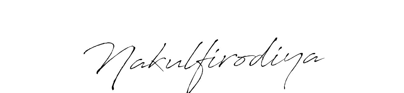 Also You can easily find your signature by using the search form. We will create Nakulfirodiya name handwritten signature images for you free of cost using Antro_Vectra sign style. Nakulfirodiya signature style 6 images and pictures png