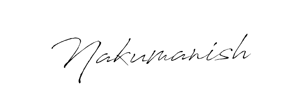 Also You can easily find your signature by using the search form. We will create Nakumanish name handwritten signature images for you free of cost using Antro_Vectra sign style. Nakumanish signature style 6 images and pictures png