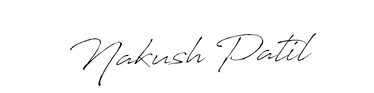if you are searching for the best signature style for your name Nakush Patil. so please give up your signature search. here we have designed multiple signature styles  using Antro_Vectra. Nakush Patil signature style 6 images and pictures png