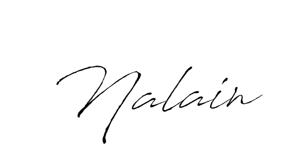 Antro_Vectra is a professional signature style that is perfect for those who want to add a touch of class to their signature. It is also a great choice for those who want to make their signature more unique. Get Nalain name to fancy signature for free. Nalain signature style 6 images and pictures png