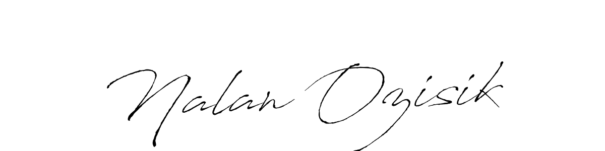 Design your own signature with our free online signature maker. With this signature software, you can create a handwritten (Antro_Vectra) signature for name Nalan Ozisik. Nalan Ozisik signature style 6 images and pictures png