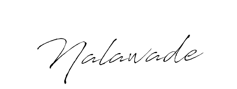 Create a beautiful signature design for name Nalawade. With this signature (Antro_Vectra) fonts, you can make a handwritten signature for free. Nalawade signature style 6 images and pictures png