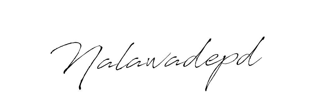 The best way (Antro_Vectra) to make a short signature is to pick only two or three words in your name. The name Nalawadepd include a total of six letters. For converting this name. Nalawadepd signature style 6 images and pictures png