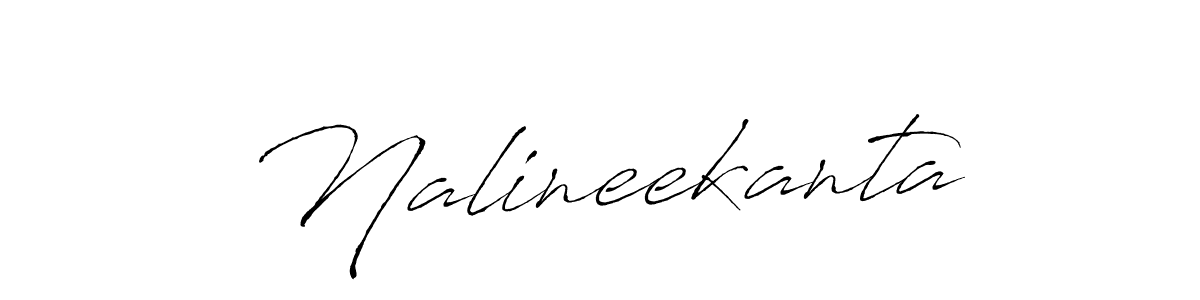 The best way (Antro_Vectra) to make a short signature is to pick only two or three words in your name. The name Nalineekanta include a total of six letters. For converting this name. Nalineekanta signature style 6 images and pictures png