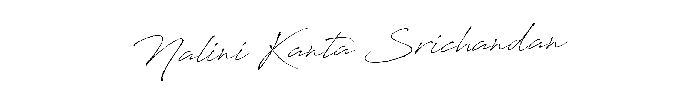 Design your own signature with our free online signature maker. With this signature software, you can create a handwritten (Antro_Vectra) signature for name Nalini Kanta Srichandan. Nalini Kanta Srichandan signature style 6 images and pictures png