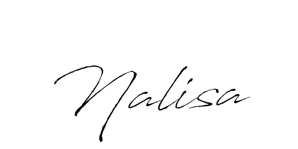 Antro_Vectra is a professional signature style that is perfect for those who want to add a touch of class to their signature. It is also a great choice for those who want to make their signature more unique. Get Nalisa name to fancy signature for free. Nalisa signature style 6 images and pictures png