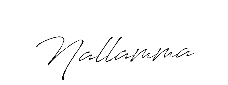 Make a beautiful signature design for name Nallamma. Use this online signature maker to create a handwritten signature for free. Nallamma signature style 6 images and pictures png