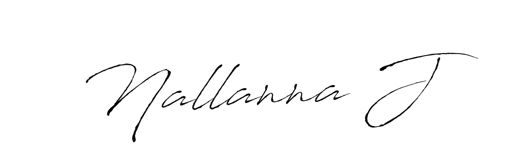 Here are the top 10 professional signature styles for the name Nallanna J. These are the best autograph styles you can use for your name. Nallanna J signature style 6 images and pictures png