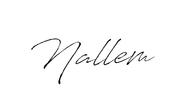 Best and Professional Signature Style for Nallem. Antro_Vectra Best Signature Style Collection. Nallem signature style 6 images and pictures png