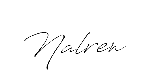 Once you've used our free online signature maker to create your best signature Antro_Vectra style, it's time to enjoy all of the benefits that Nalren name signing documents. Nalren signature style 6 images and pictures png