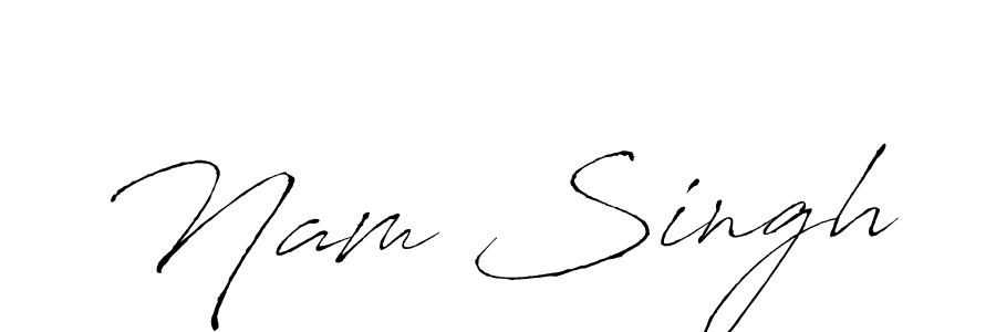 How to Draw Nam Singh signature style? Antro_Vectra is a latest design signature styles for name Nam Singh. Nam Singh signature style 6 images and pictures png