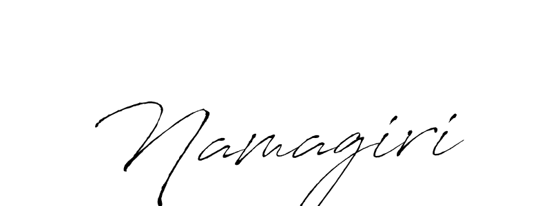 How to make Namagiri signature? Antro_Vectra is a professional autograph style. Create handwritten signature for Namagiri name. Namagiri signature style 6 images and pictures png