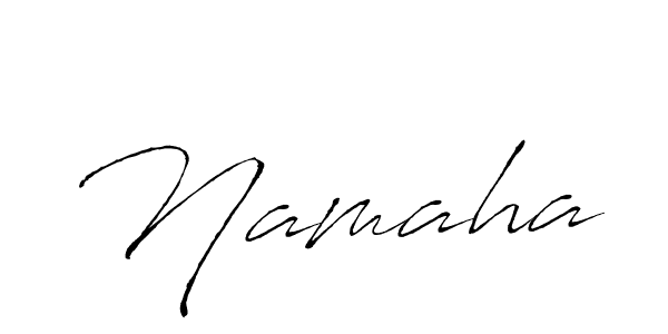 Namaha stylish signature style. Best Handwritten Sign (Antro_Vectra) for my name. Handwritten Signature Collection Ideas for my name Namaha. Namaha signature style 6 images and pictures png