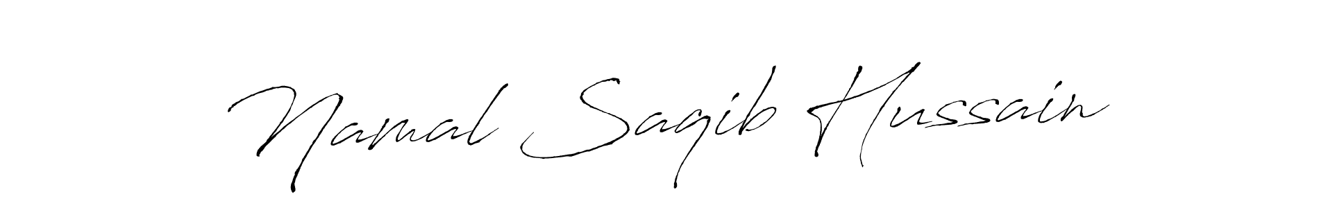 Make a beautiful signature design for name Namal Saqib Hussain. Use this online signature maker to create a handwritten signature for free. Namal Saqib Hussain signature style 6 images and pictures png