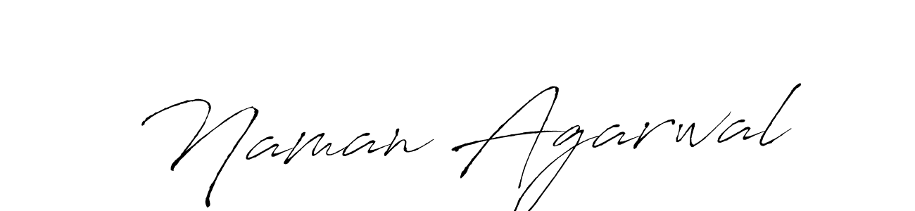 How to make Naman Agarwal signature? Antro_Vectra is a professional autograph style. Create handwritten signature for Naman Agarwal name. Naman Agarwal signature style 6 images and pictures png