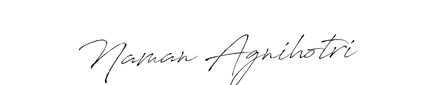 Use a signature maker to create a handwritten signature online. With this signature software, you can design (Antro_Vectra) your own signature for name Naman Agnihotri. Naman Agnihotri signature style 6 images and pictures png