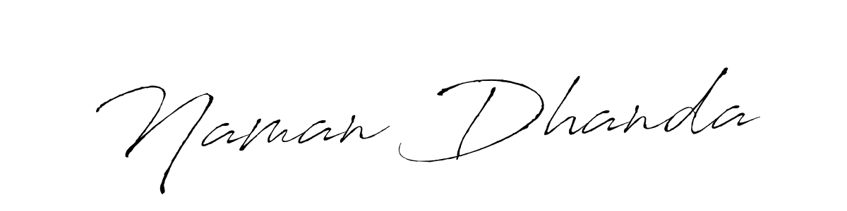 Also we have Naman Dhanda name is the best signature style. Create professional handwritten signature collection using Antro_Vectra autograph style. Naman Dhanda signature style 6 images and pictures png