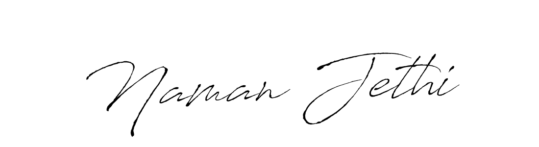 How to make Naman Jethi signature? Antro_Vectra is a professional autograph style. Create handwritten signature for Naman Jethi name. Naman Jethi signature style 6 images and pictures png