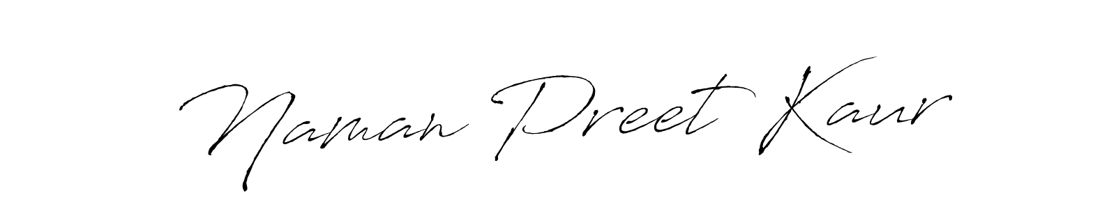 Similarly Antro_Vectra is the best handwritten signature design. Signature creator online .You can use it as an online autograph creator for name Naman Preet Kaur. Naman Preet Kaur signature style 6 images and pictures png