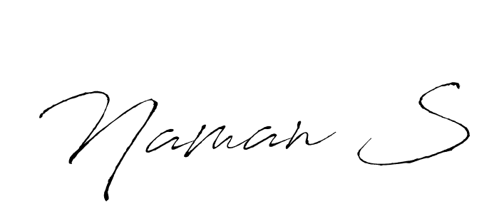 You can use this online signature creator to create a handwritten signature for the name Naman S. This is the best online autograph maker. Naman S signature style 6 images and pictures png