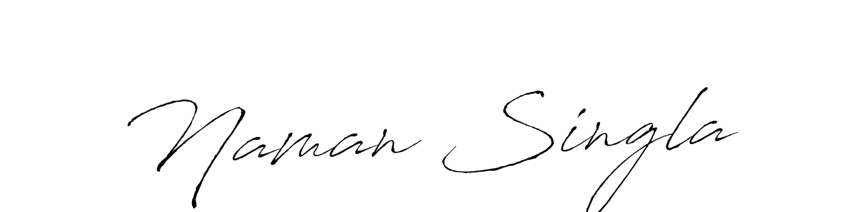 It looks lik you need a new signature style for name Naman Singla. Design unique handwritten (Antro_Vectra) signature with our free signature maker in just a few clicks. Naman Singla signature style 6 images and pictures png