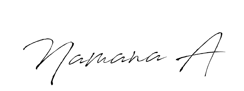Here are the top 10 professional signature styles for the name Namana A. These are the best autograph styles you can use for your name. Namana A signature style 6 images and pictures png