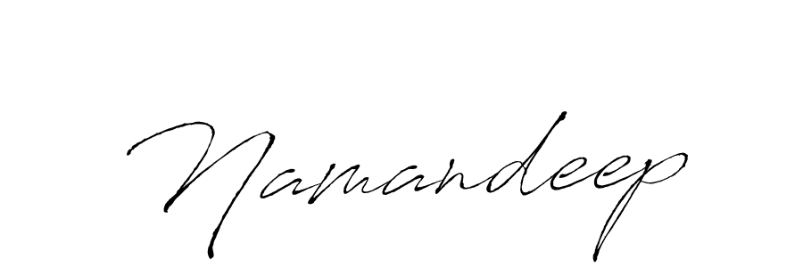 How to make Namandeep name signature. Use Antro_Vectra style for creating short signs online. This is the latest handwritten sign. Namandeep signature style 6 images and pictures png