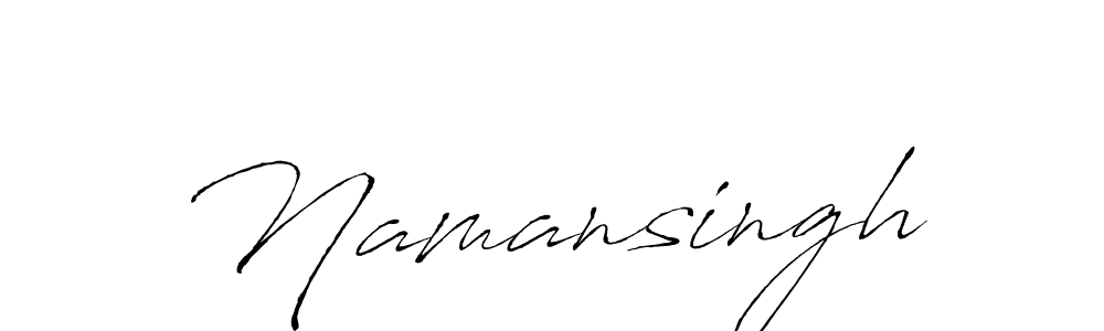 You should practise on your own different ways (Antro_Vectra) to write your name (Namansingh) in signature. don't let someone else do it for you. Namansingh signature style 6 images and pictures png