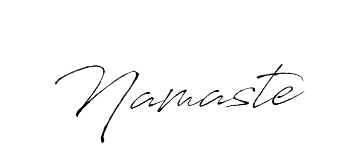 How to make Namaste name signature. Use Antro_Vectra style for creating short signs online. This is the latest handwritten sign. Namaste signature style 6 images and pictures png