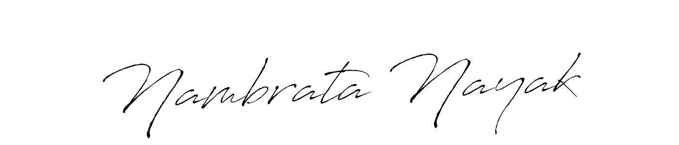 Use a signature maker to create a handwritten signature online. With this signature software, you can design (Antro_Vectra) your own signature for name Nambrata Nayak. Nambrata Nayak signature style 6 images and pictures png