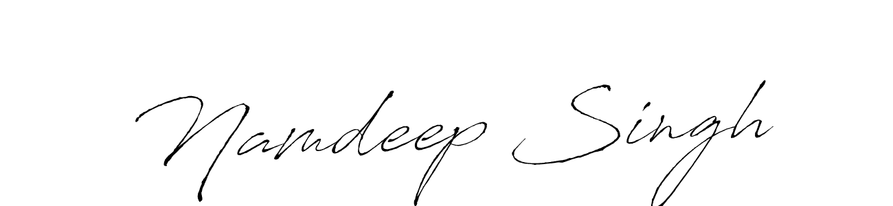 Make a beautiful signature design for name Namdeep Singh. Use this online signature maker to create a handwritten signature for free. Namdeep Singh signature style 6 images and pictures png