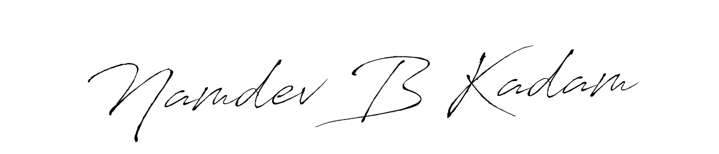 It looks lik you need a new signature style for name Namdev B Kadam. Design unique handwritten (Antro_Vectra) signature with our free signature maker in just a few clicks. Namdev B Kadam signature style 6 images and pictures png