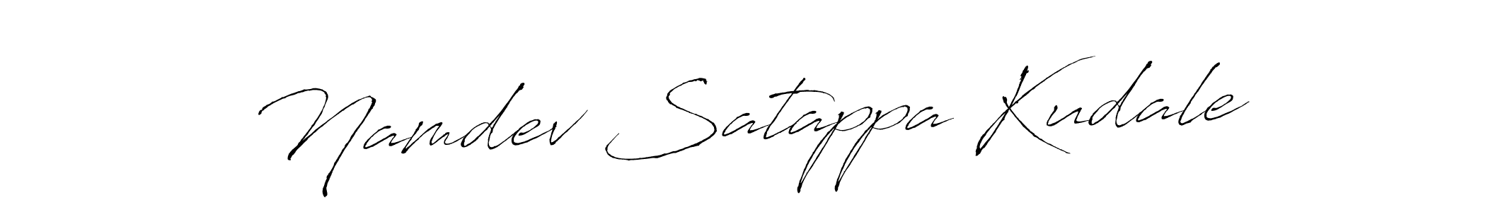 Make a beautiful signature design for name Namdev Satappa Kudale. With this signature (Antro_Vectra) style, you can create a handwritten signature for free. Namdev Satappa Kudale signature style 6 images and pictures png