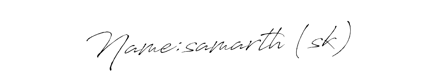 Here are the top 10 professional signature styles for the name Name:samarth (sk). These are the best autograph styles you can use for your name. Name:samarth (sk) signature style 6 images and pictures png