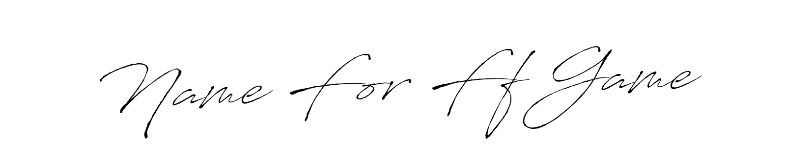 The best way (Antro_Vectra) to make a short signature is to pick only two or three words in your name. The name Name For Ff Game include a total of six letters. For converting this name. Name For Ff Game signature style 6 images and pictures png