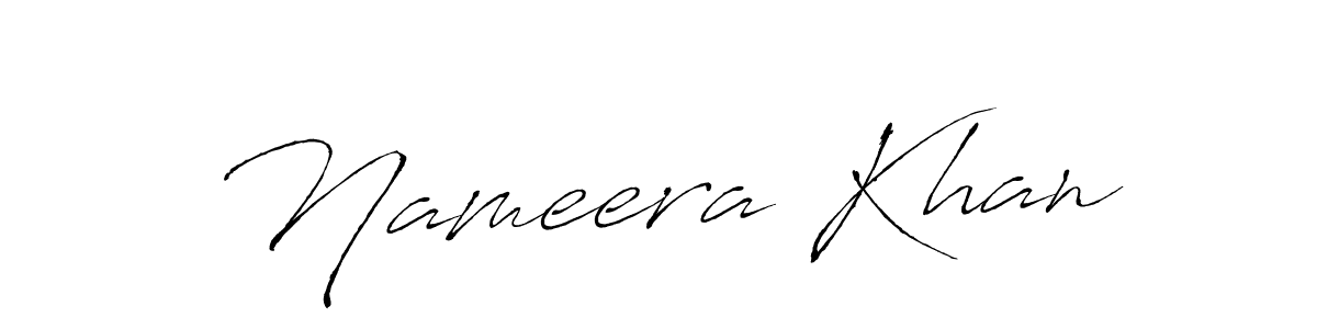 if you are searching for the best signature style for your name Nameera Khan. so please give up your signature search. here we have designed multiple signature styles  using Antro_Vectra. Nameera Khan signature style 6 images and pictures png