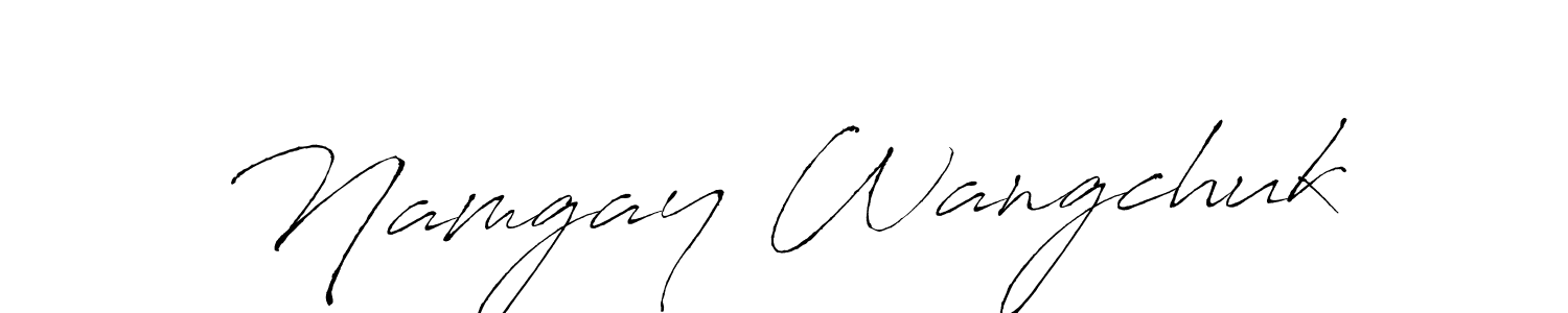 Antro_Vectra is a professional signature style that is perfect for those who want to add a touch of class to their signature. It is also a great choice for those who want to make their signature more unique. Get Namgay Wangchuk name to fancy signature for free. Namgay Wangchuk signature style 6 images and pictures png