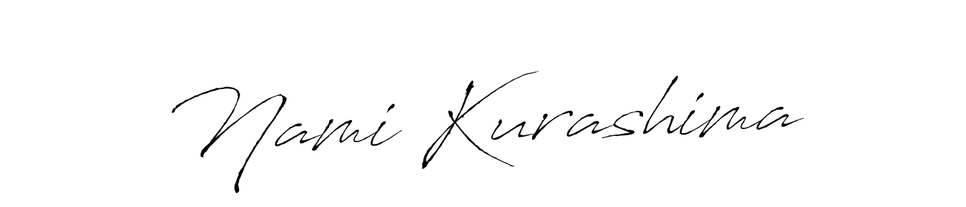 Similarly Antro_Vectra is the best handwritten signature design. Signature creator online .You can use it as an online autograph creator for name Nami Kurashima. Nami Kurashima signature style 6 images and pictures png