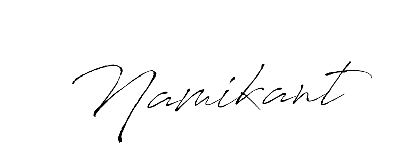 How to make Namikant signature? Antro_Vectra is a professional autograph style. Create handwritten signature for Namikant name. Namikant signature style 6 images and pictures png