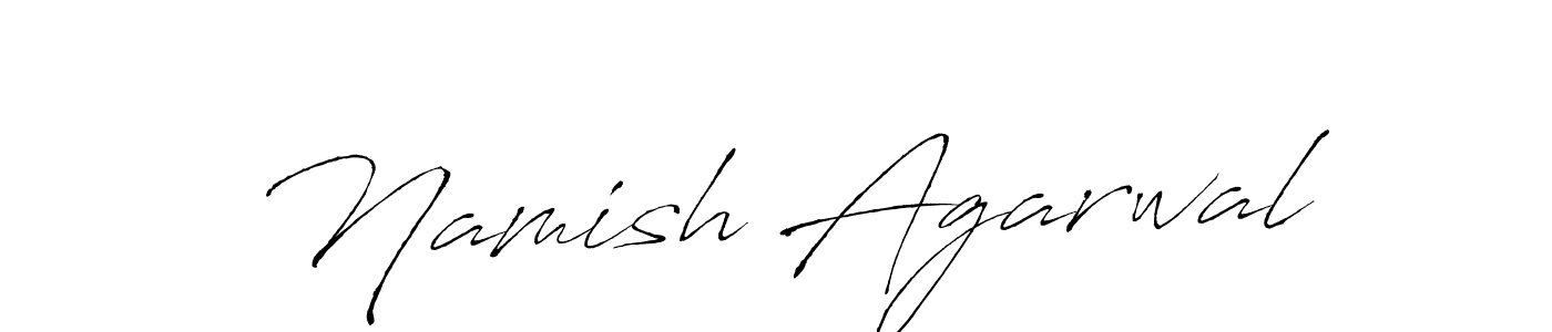 You can use this online signature creator to create a handwritten signature for the name Namish Agarwal. This is the best online autograph maker. Namish Agarwal signature style 6 images and pictures png