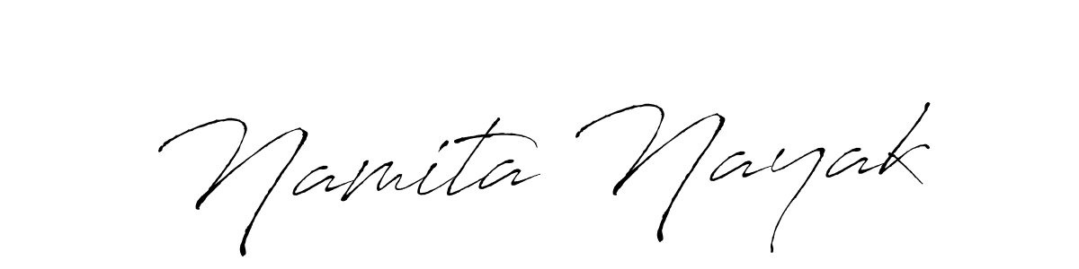 How to make Namita Nayak signature? Antro_Vectra is a professional autograph style. Create handwritten signature for Namita Nayak name. Namita Nayak signature style 6 images and pictures png