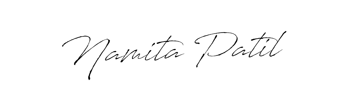 Also we have Namita Patil name is the best signature style. Create professional handwritten signature collection using Antro_Vectra autograph style. Namita Patil signature style 6 images and pictures png