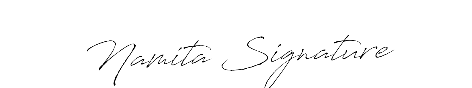 Make a short Namita Signature signature style. Manage your documents anywhere anytime using Antro_Vectra. Create and add eSignatures, submit forms, share and send files easily. Namita Signature signature style 6 images and pictures png