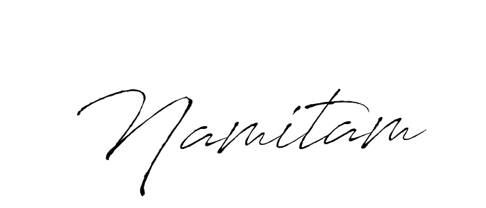 You can use this online signature creator to create a handwritten signature for the name Namitam. This is the best online autograph maker. Namitam signature style 6 images and pictures png