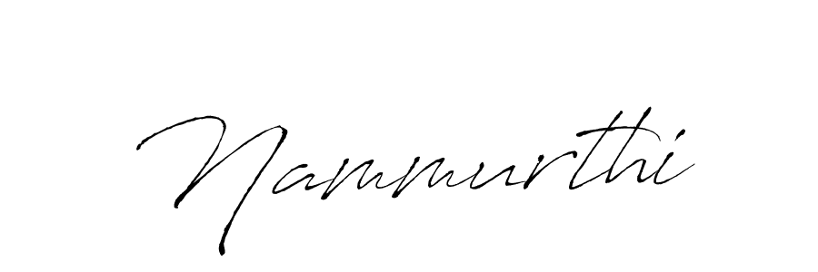 Nammurthi stylish signature style. Best Handwritten Sign (Antro_Vectra) for my name. Handwritten Signature Collection Ideas for my name Nammurthi. Nammurthi signature style 6 images and pictures png