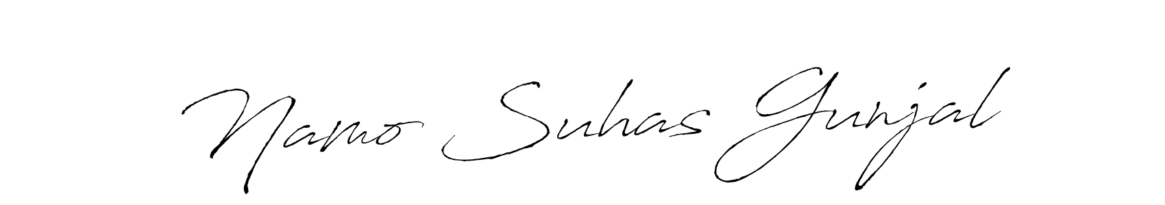 This is the best signature style for the Namo Suhas Gunjal name. Also you like these signature font (Antro_Vectra). Mix name signature. Namo Suhas Gunjal signature style 6 images and pictures png
